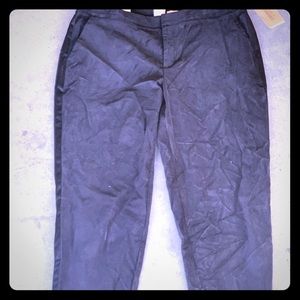 A New Day Slim Ankle Stretch Velvet Pants